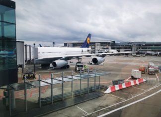 Mit der Lufthansa von Frankfurt nach San José